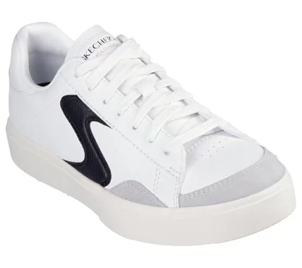 Skechers Eden LX Women's Sneakers Black Duraleather and Suede Lace Up Casual Shoes with Air Cooled Memory Foam Insole 37.5 Size - Skechers - Image 6