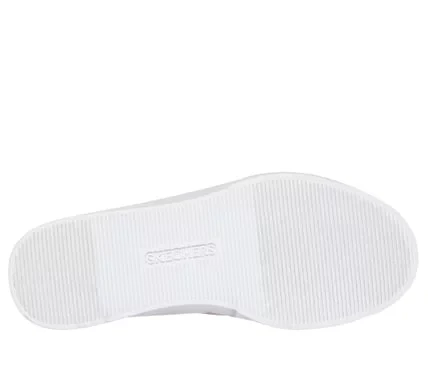 Skechers Women's Eden LX Slick Talk Sneakers White Color 37 Size Court Style Shoes with Air-Cooled Memory Foam Insole Duraleather and Suede Overlays 1 Pair - Skechers - Image 7