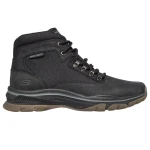 Skechers Men's Ralcon Lorken Water Repellent Ankle Boots Black 43 with Air Cooled Memory Foam Insole Comfortable and Stylish Lace Up Design - Skechers