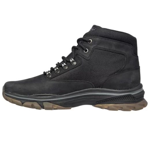 Skechers Men's Ralcon Lorken Water Repellent Ankle Boots Black 43 with Air Cooled Memory Foam Insole Comfortable and Stylish Lace Up Design - Skechers - Image 4