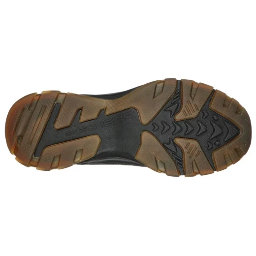 Skechers Men's Ralcon Lorken Water Repellent Ankle Boots Black 43 with Air Cooled Memory Foam Insole Comfortable and Stylish Lace Up Design - Skechers - Image 5