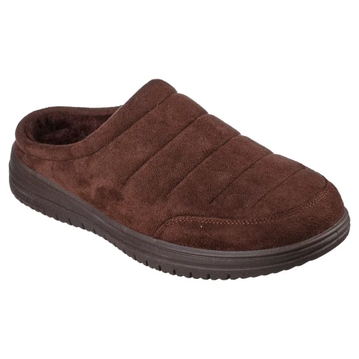 Skechers Men's Muretto Chocolate Relaxed Fit Comfort Shoes with Cushioned Luxe Foam Footbed and Faux Fur Lining, Size 42 - Experience Ultimate Comfort Skechers Men's Muretto Chocolate Relaxed Fit Comfort Shoes with Cushioned Luxe Foam Footbed and Faux Fur Lining, Size 42 - Experience Ultimate Comfort