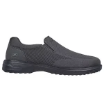 Skechers Men's Arch Fit Ogden Rupert Lace Up Knit Sneakers Charcoal 41 Featuring Removable Arch Fit Insole Modern Comfort and Classic Style for Everyday Wear 204742 CHAR - Skechers