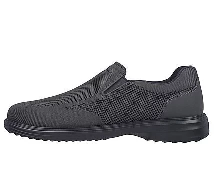 Skechers Men's Arch Fit Ogden Rupert Lace Up Knit Sneakers Charcoal 43 Featuring Arch Fit Comfort Insole Classic Fit Design For Everyday Wear and Semi Formal Style - Skechers - Image 5