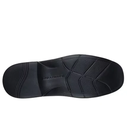 Skechers Men's Caswell Slip-ins Relaxed Fit Knitson Moc Toe Vegan Slip On Shoes Black 42 Featuring Heel Pillow and Skechers Memory Foam Insole Comfortable Business Style - Skechers - Image 5