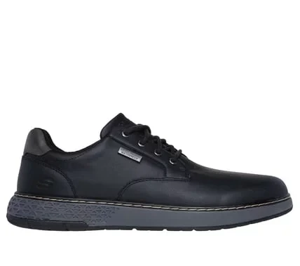 حذاء سكيتشرز جارلان براير للرجال أسود جلد نباتي مقاوم للماء مقاس 41 - سكيتشرز - Image 2