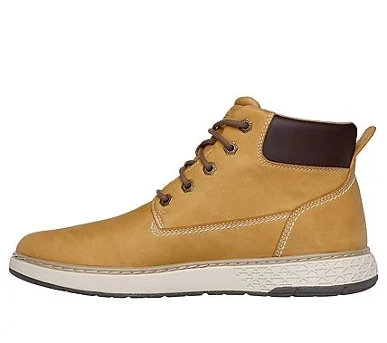 Skechers Garlan Deno Men's Casual Shoes Caramel 44 Waterproof - Skechers - Image 4
