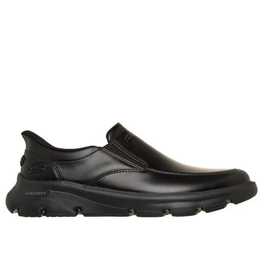 Skechers Men's Hands Free Slip Ins Relaxed Fit Arch Fit Garza Casual Loafers with Heel Pillow and Air Cooled Insole Size 43 Black - Skechers - Image 2