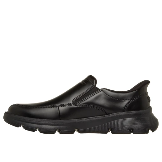Skechers Men's Hands Free Slip Ins Relaxed Fit Arch Fit Garza Casual Loafers with Heel Pillow and Air Cooled Insole Size 43 Black - Skechers - Image 5