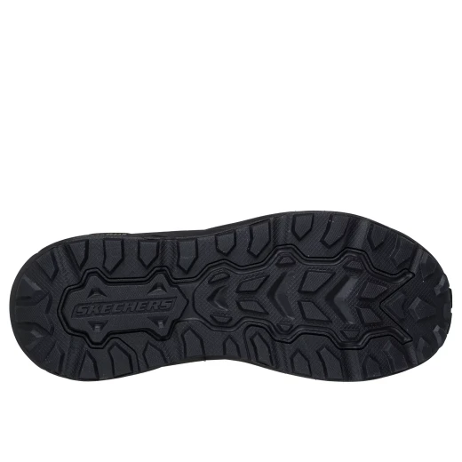 Skechers Men's Conner Slip-ins Relaxed Fit Leather Shoes with Heel Pillow, Charcoal-Infused Air-Cooled Memory Foam Insole, and Goodyear Rubber Outsole, Brown, Size 45 - Skechers - Image 6