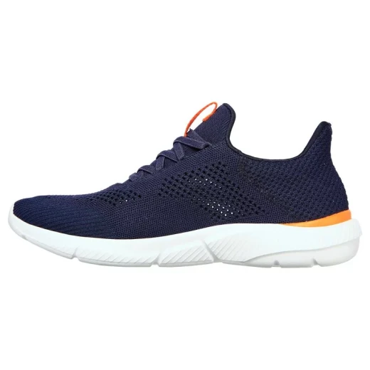 Skechers Men's Relaxed Fit Ingram Slip On Sneaker Navy 42 with Air-Cooled Memory Foam Insole Breathable Athletic Mesh and Goga Mat Arch Support for Comfortable Wear - Skechers - Image 6
