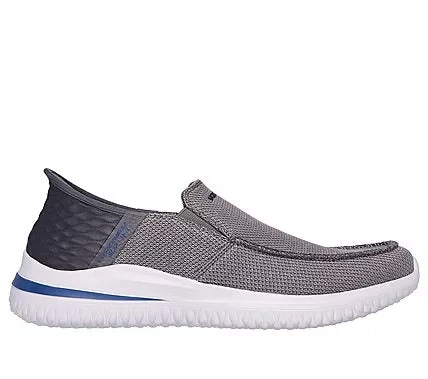 Skechers Delson 3.0 Slip-ins Men's Shoes Grey 41 EU Classic Fit - Skechers - Image 4