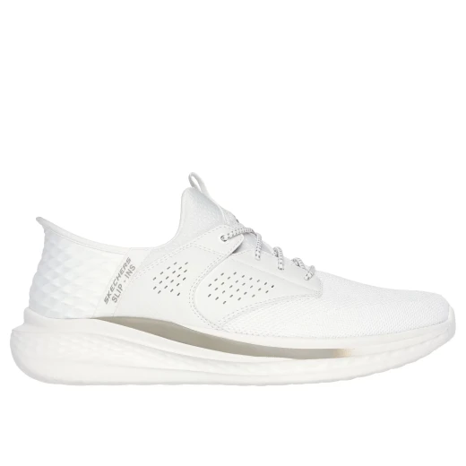 Skechers Men's Slip-ins Relaxed Fit Slade Caster Walking Shoes Off White 41 with Heel Pillow, Air-Cooled Memory Foam Insole, and Goga Mat Arch Support Skechers Men's Slip-ins Relaxed Fit Slade Caster Walking Shoes Off White 41 with Heel Pillow, Air-Cooled Memory Foam Insole, and Goga Mat Arch Support