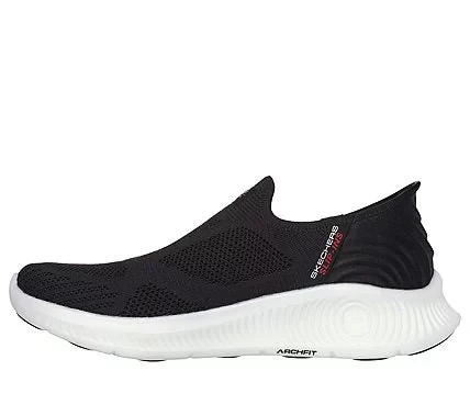 Skechers Men's Slip-ins Go Walk Anywhere The Tourist Walking Shoes Black 46 Featuring Hands Free Slip-ins and Arch Fit Technology - Skechers - Image 4