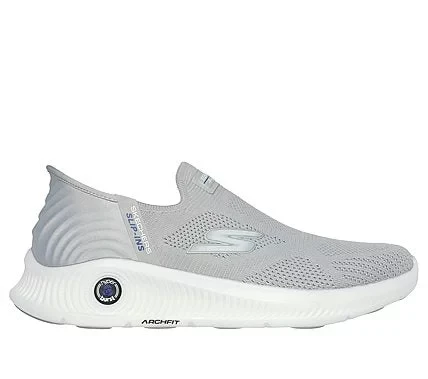 Skechers Men's Slip-ins Go Walk Anywhere The Tourist Walking Shoes: Hands Free Design, Stretch Fit Knit Upper, Arch Fit Insole, Hyper Burst Cushioning, Goodyear Rubber Outsole - Skechers - Image 2