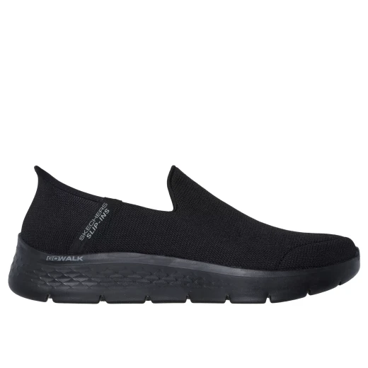 Skechers Men's GO WALK Flex Louis Slip On Shoes Black Featuring Hands Free Slip Ins Technology, Air Cooled Memory Foam Insole, and ULTRA GO Cushioning 40 - Skechers - Image 2