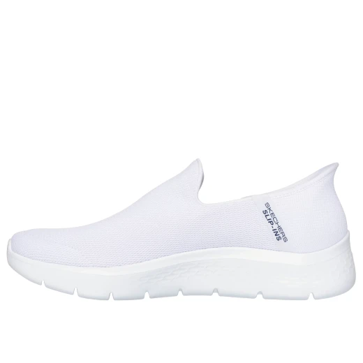 Skechers Men's GO WALK Flex Slip-ins® Laceless Walking Shoes with Heel Pillow™ and Air-Cooled Memory Foam® Comfort Insole, Lightweight ULTRA GO® Cushioning, White, Size 43 - Skechers - Image 4