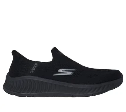 Skechers Men's Hands Free Slip-ins GO WALK Now Sporty Vegan Slip On 43 Black Featuring Air Cooled Goga Mat Insole Ultra Light Cushioning Laceless Fit Walking Shoes Skechers Men's Hands Free Slip-ins GO WALK Now Sporty Vegan Slip On 43 Black Featuring Air Cooled Goga Mat Insole Ultra Light Cushioning Laceless Fit Walking Shoes