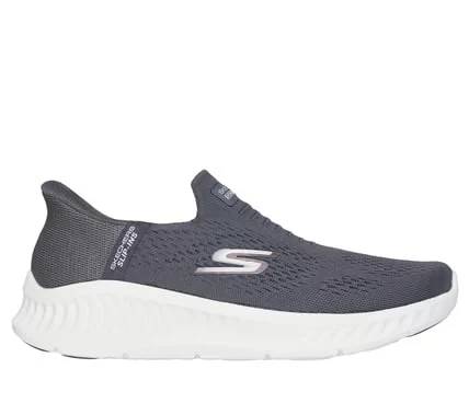 Skechers Men's Hands Free Slip-ins GO WALK Now Sporty Vegan Slip On 46 White with Heel Pillow Air Cooled Goga Mat Insole Ultra Light Cushioning Laceless Fit Walking Shoes - Skechers - Image 11