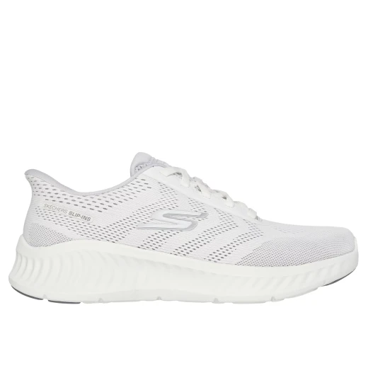 Skechers Men's GO WALK Now Slip-ins Payton Athletic Walking Shoes with Hands Free Design featuring 43 Size in White Color, Air-Cooled Goga Mat Insole, and Ultra Light Cushioning - Skechers - Image 2