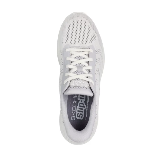 Skechers Men's Go Walk Now Payton Slip-On Shoes White 42 Featuring Hands Free Slip-ins Technology and Air Cooled Goga Mat Insole - Skechers - Image 4