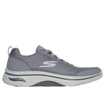 Skechers Go Walk Arch Fit 2.0 Men's Walking Shoes Gray Size 43 Featuring Arch Fit Support and Heel Pillow Technology for Enhanced Comfort During Long Walks - Skechers