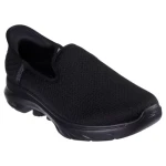 Skechers Men's GO WALK 7 Daley 2 Hands Free Slip-ins Black 41 Featuring Air Cooled Memory Foam Ultra Go Cushioning and Hyper Pillar Technology Vegan Design - Skechers