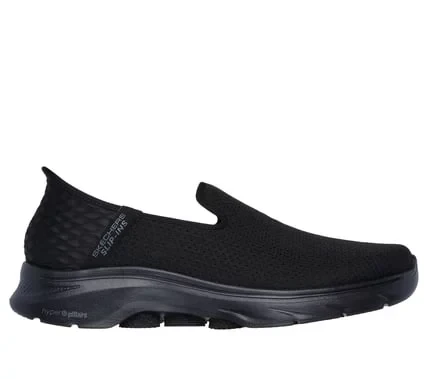 Skechers Men's GO WALK 7 Daley 2 Hands Free Slip-ins Black 41 Featuring Air Cooled Memory Foam Ultra Go Cushioning and Hyper Pillar Technology Vegan Design - Skechers - Image 3