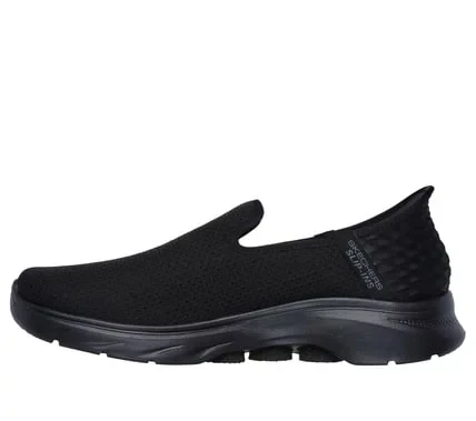 Skechers Men's GO WALK 7 Daley 2 Hands Free Slip-ins Black 41 Featuring Air Cooled Memory Foam Ultra Go Cushioning and Hyper Pillar Technology Vegan Design - Skechers - Image 4