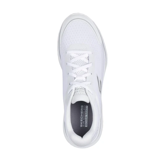 Skechers Men's Go Walk 7 Alen Walking Shoes White Size 45 Featuring Air Cooled Goga Mat Insole for All Day Comfort and Breathability - Skechers - Image 5