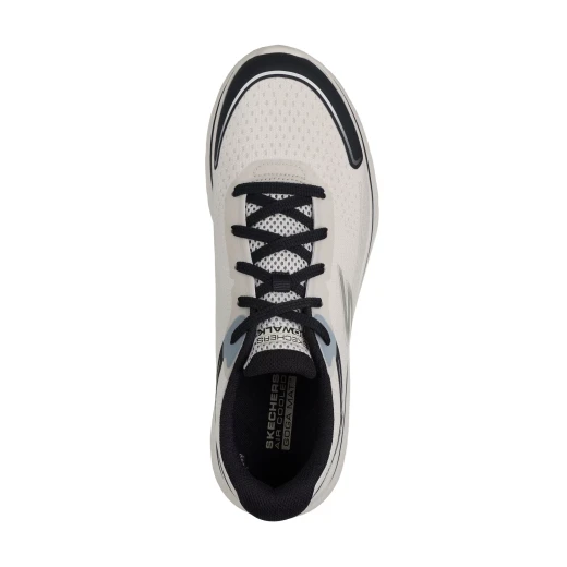Skechers Men's Go Walk 7 Alen Walking Shoes White Size 45 Featuring Air Cooled Goga Mat Insole for All Day Comfort and Breathability - Skechers - Image 9
