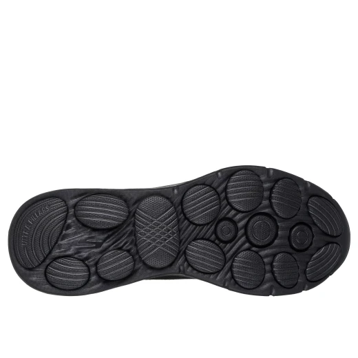 Skechers Men's GO WALK 8 Laceless Walking Shoes with Stretch Fit Knit Upper, Air Cooled Goga Mat Insole, ULTRA GO Foam, and Ultra Pillars Support, Black, Size 42 - Skechers - Image 7