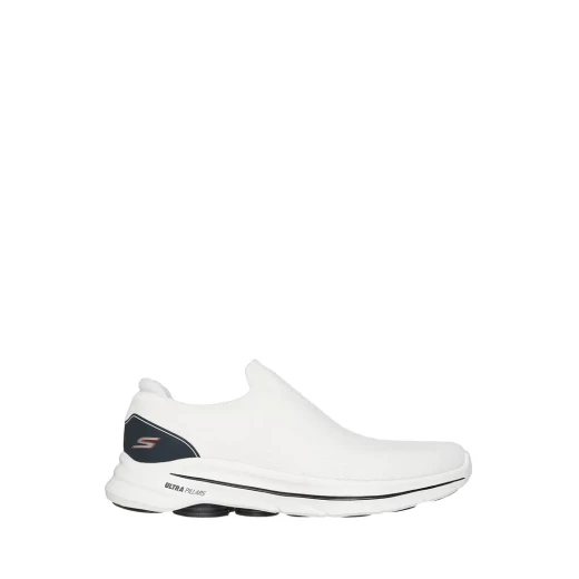 Skechers Men's GO WALK 8 Gabe Walking Shoes White 47 Laceless Stretch Fit Knit Breathable Air Cooled Goga Mat Insole Ultra Go Foam Midsole Support - Skechers - Image 2