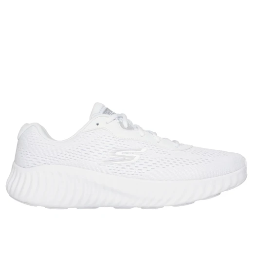 Skechers GOrun Now Lightdrive Men's Running Sneaker with Air Cooled Goga Mat Insole and Ultra Flight Cushioning White 40