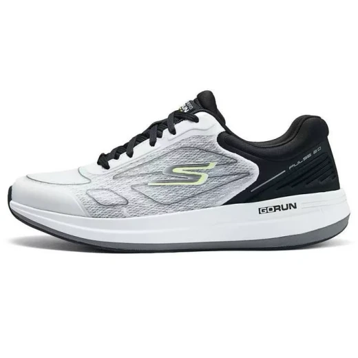 Skechers Men's GO RUN PULSE 2.0 Athletic Sneakers White 40 Lightweight Breathable Running Shoes Comfortable Cushioned Insole Durable Rubber Outsole for Everyday Wear Skechers Men's GO RUN PULSE 2.0 Athletic Sneakers White 40 Lightweight Breathable Running Shoes Comfortable Cushioned Insole Durable Rubber Outsole for Everyday Wear
