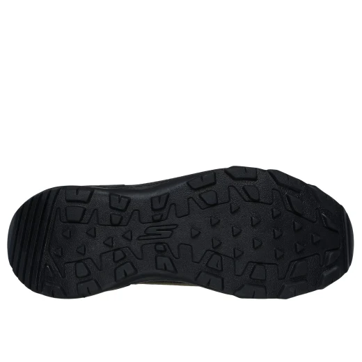 Skechers Men's GO RUN Trail Altitude Waterproof Running Shoes Olive 42.5 Featuring Leather Mesh Upper, Air Cooled Goga Mat Insole, and Rugged Traction System for Any Terrain - Skechers - Image 5