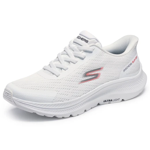Skechers Men's GO RUN Consistent 2.0 Slip-ins Performance Running Shoes with Air-Cooled Memory Foam Insole and Hands Free Design White Size 44 - Skechers - Image 4