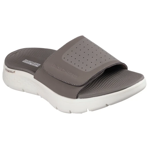 Skechers Men's Go Walk Flex Sandals Taupe 44.5 Lightweight Comfort - Skechers - Image 2