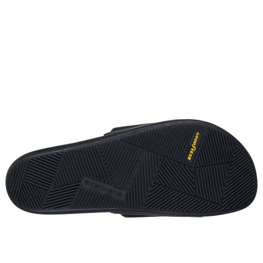 Skechers Men's Arch Fit Hyper Slide Sandals with Hyper Burst Cushioning and Goodyear Rubber Traction 39.5 Black for Superior Comfort and Support under Wet and Dry Conditions - Skechers - Image 6
