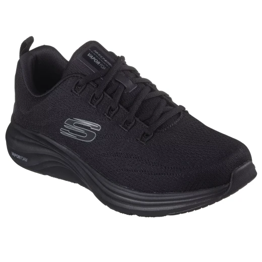 Skechers Men's Vapor Lite Black Athletic Shoes With Air-Cooled Memory Foam Insole 40 Experience Lightweight Comfort And Sleek Style - Skechers - Image 3