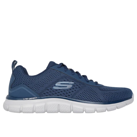 Skechers Track Men's Athletic Shoes Blue 40 Engineered Mesh Upper with Memory Foam Insole Lightweight and Sporty Lace Up Design for Comfortable Training and Everyday Wear - Skechers - Image 2