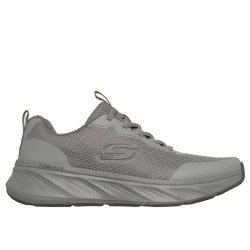 Skechers Edgeride Rekze Men's Athletic Sneakers Light Grey Size 41 Featuring Air Cooled Memory Foam Cushioning and Machine Washable Vegan Design for Eco Friendly Comfort