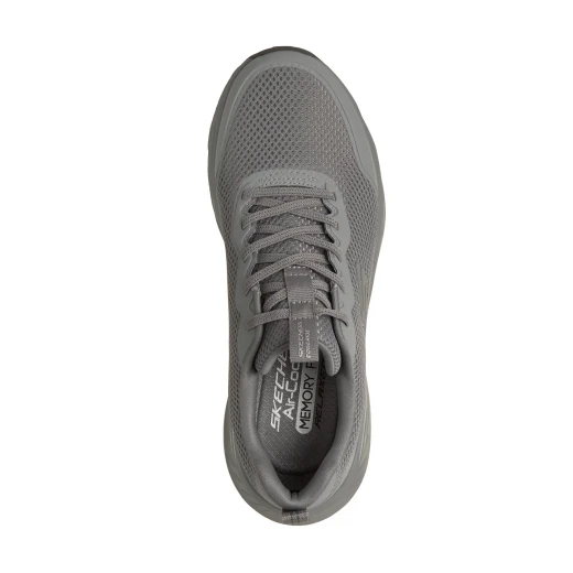 Skechers Edgeride Rekze Men's Athletic Sneakers in Light Grey Size 40 Featuring Air Cooled Memory Foam Cushioning, Machine Washable, and Eco Friendly Recycled Materials - Skechers - Image 6