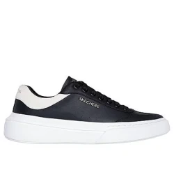 Skechers Men's Cordova Classic Arch Fit Comfort Sneakers Black 40 with Engineered Mesh Upper and Removable Arch Support Insole for All Day Wear, SKU 232858 BKW