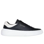 Skechers Men's Cordova Classic Arch Fit Comfort Sneakers Black 46 Featuring Engineered Mesh Upper and Removable Podiatrist Certified Arch Support for All Day Wear 232858 BKW - Skechers