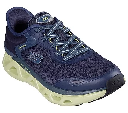 حذاء رياضي رجالي سكيتشرز جلايد ستيب ألتوس سهل الارتداء شبكي باللون الأبيض مقاس 40 مع نعل داخلي من إسفنج ميموري فوم المبرد بالهواء ونعل أوسط جلايد ستيب مريح نباتي - سكيتشرز - Image 6