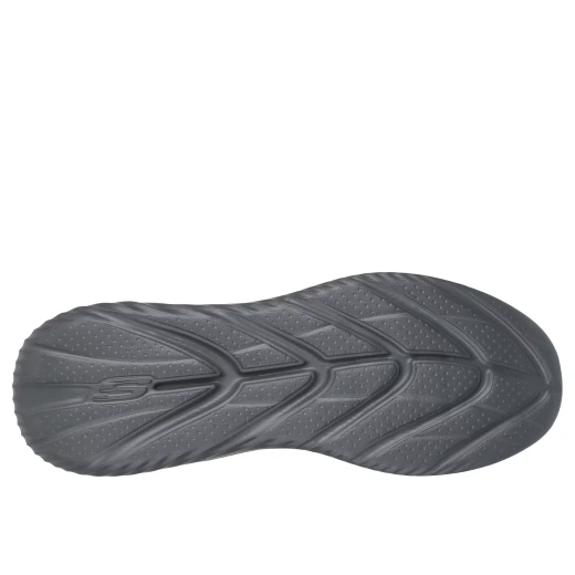 Skechers Men's Bounder 2.0 Almir Hands Free Slip-ins® Athletic Sneakers with Breathable Engineered Mesh Upper and Air-Cooled Memory Foam® Insole, Size 45, Gray - Skechers - Image 6