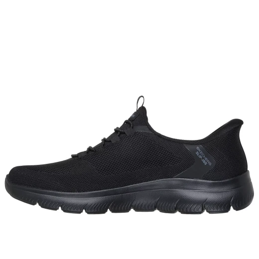 Skechers Men's Summits Dorrez Slip-ins: Effortless Comfort Athletic Style Black Size 42 with Air-Cooled Memory Foam Insole Vegan - Skechers - Image 5