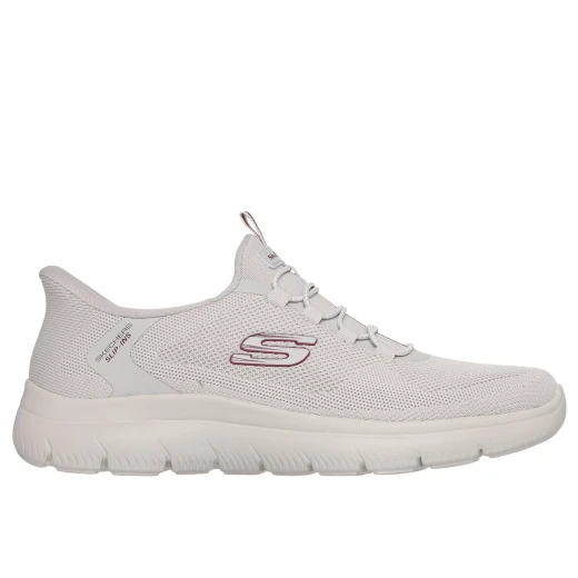 Skechers Men's Summits Dorrez Slip On Taupe 46 Comfort Athletic Style With Air Cooled Memory Foam Insole Vegan Design - Skechers - Image 2
