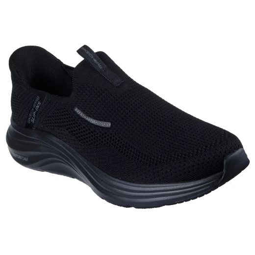 Skechers Hands Free Slip ins Vapor Foam Volann Men's Slip On Shoes Breathable Comfort Lightweight Stretch Knit Upper Cushioned Air Cooled Memory Foam Insole 41 Black - Skechers - Image 3